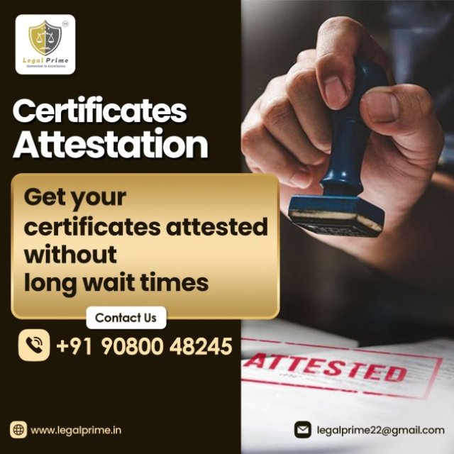 Certificate Attestation in Chennai - Trusted & Verified Process