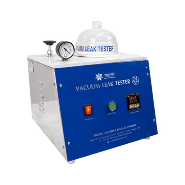 Vacuum leak test apparatus