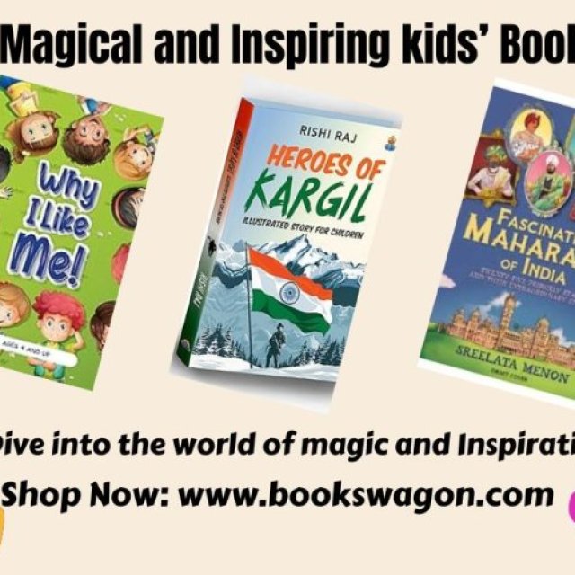 Buy the most anticipated magical and inspiring children books of 2025 from BooksWagon Store