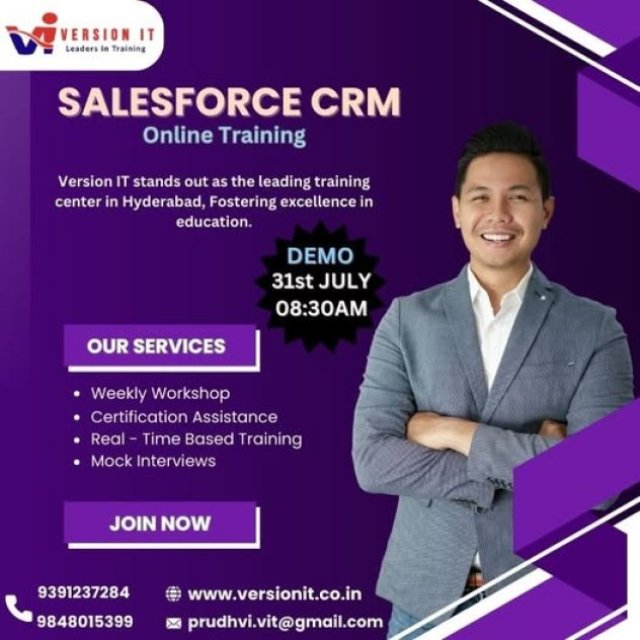 SalesForce CRM Training Institute in Hyderabad