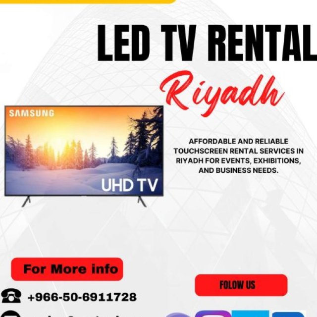 What to Know Before You Rent an LED TV in Riyadh?