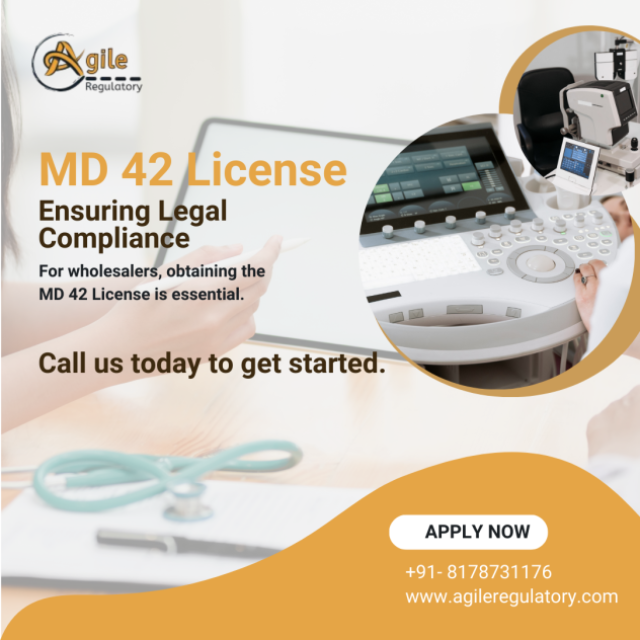 Get Your MD 42 License for Medical Devices - Apply Now!