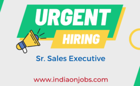Urgent Hiring for Sr. Sales Executive