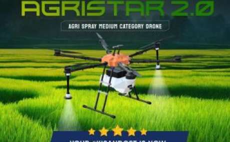 Agristar 2.0 Agriculture Spray Drone 10 Litre