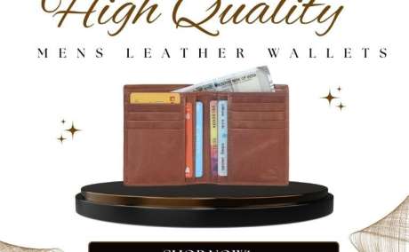 Elegant Mens Leather Wallets - Leather Shop Factory