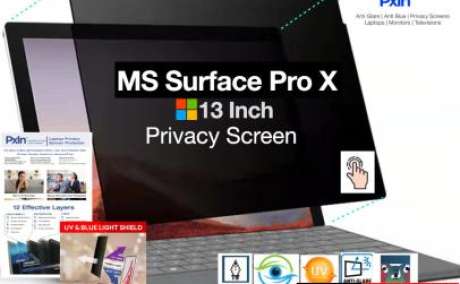 MS Surface Pro X 13 Inch Privacy Screen Protector