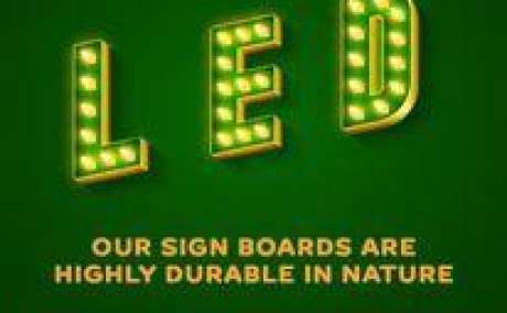 Sign Board Manufacturer, Led Sign Board Dealers | V DESIGN SIGN