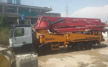 Mobile Concrete Pump || Ready for Inspection