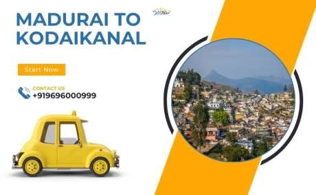 Madurai to Kodaikanal Cab