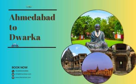 Ahmedabad to Dwarka Taxi Service