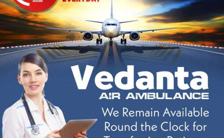 Avail of Vedanta Air Ambulance Services in Dibrugarh for the Life-Saving Medical Team