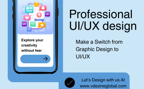 Get the Best UI/UX Design Services at Vdezine Global