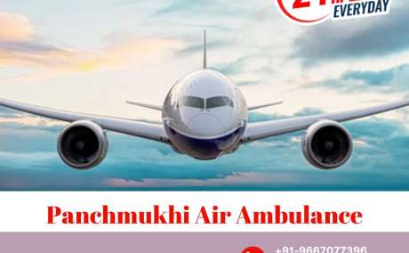 Take Panchmukhi Air Ambulance Services in Kolkata with Expert Healthcare Unit