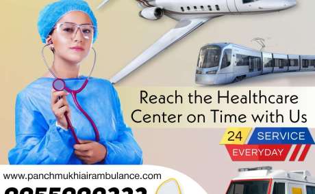 Pick Panchmukhi Air Ambulance Services in Chennai with Trained Medical Team