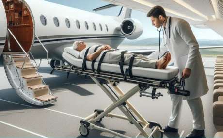 For World-class Ventilator Setup Book Vedanta Air Ambulance Service in Raipur