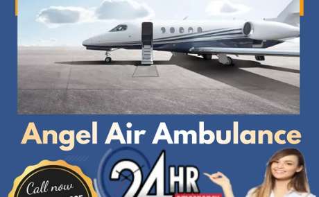 Angel Air Ambulance Service in Kolkata Provides Safety and Comfort While in Transit