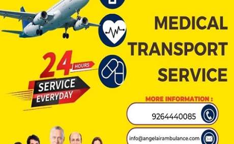 Book Angel Air Ambulance Service in Chennai with Modern Medical Kit