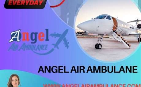 Hire Angel Air Ambulance Service in Mumbai with Superb Ventilator Setup