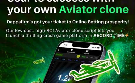 Build a Popular Crash Game Like Aviator with Our aviator Clone Software