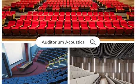 Auditorium and Stadium Chairs Acoustic