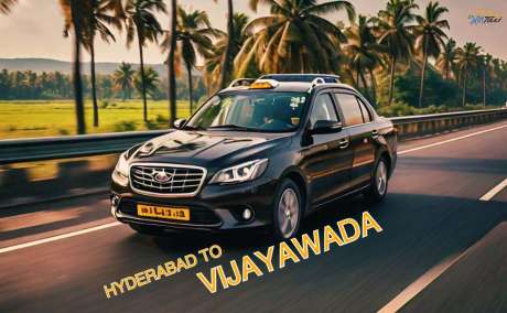 Taxi from Hyderabad to Vijayawada