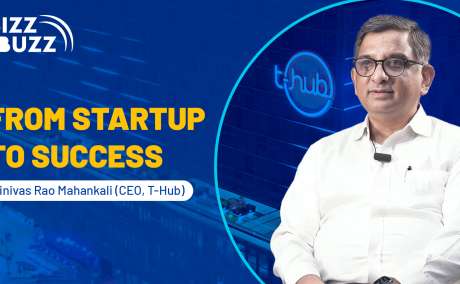 The ladder to startup success with Srinivas Rao Mahankali | #BizzBuzz exclusive ‪@t-hubHyd‬