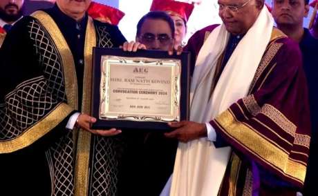 14th President of India Graces Historic Convocation at Asian Education Group