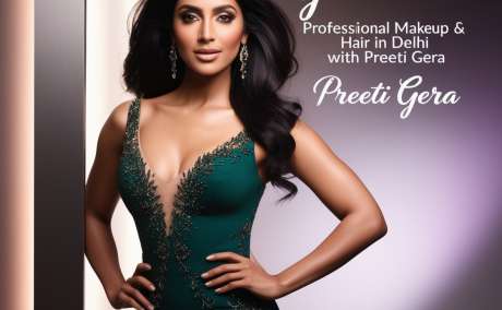 The Art of Glamour: Professional Makeup & Hair in Delhi with Preeti Gera