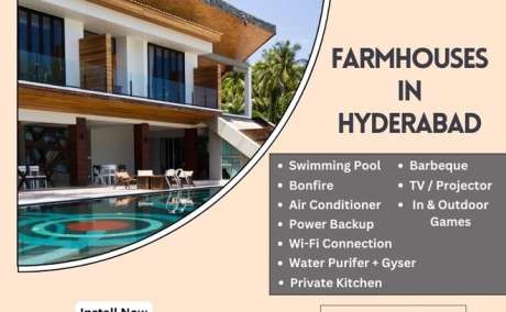 Best Farmhouse Rentals with Dozzy in Hyderabad