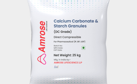 High Purity Calcium Carbonate & Starch Granules - 10% Discount for Bulk Orders Over 500 Kg