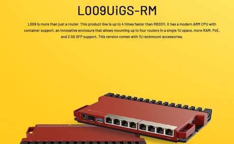 Upgrade Your Network with the Iconic L009UiGS-RM Router