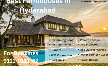 Rent a Dozzy Farmhouse in Hyderabad Today with Zero deposit Payment