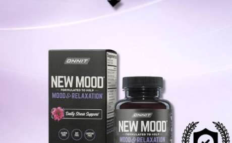 ONNIT New Mood - Occasional Stress Relief, Sleep and Mood Support Supplement, (30 Count)