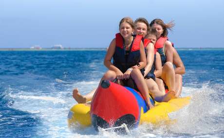 Splash into Fun: Experience the Banana Boat Ride in Dubai