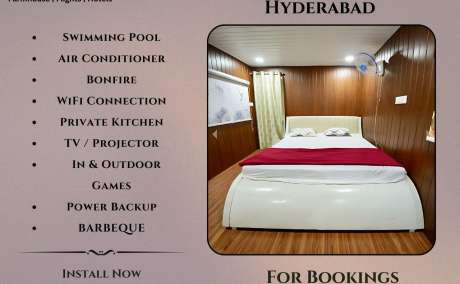 Best Dozzy farmhouse Rentals In Hyderabad At Low Prices