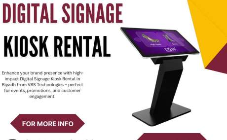 Top Advantages of Digital Signage Kiosk Rentals in KSA