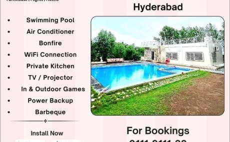 Farmhouse rentals near Outer Ring Road Hyderabad