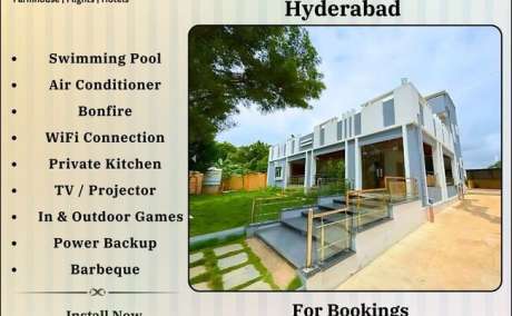 Holiday Homes for Rent in Hyderabad - Dozzy Farmhouse