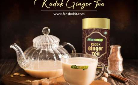 Freshville Kadak Ginger Tea