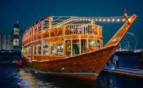 Best Marina Dhow Cruise Dinner in Dubai