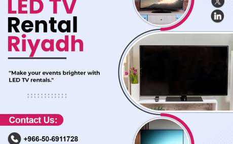 How to Choose the Right LED TV Rental in Riyadh for Event?