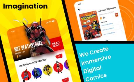 Digital comics app