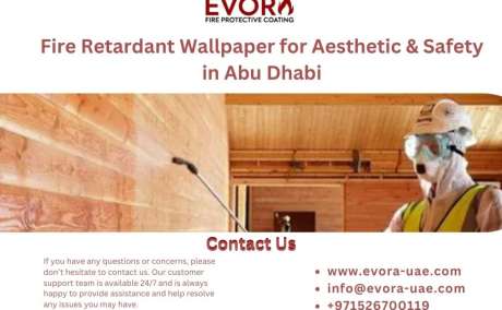 Fire Retardant Wallpaper for Aesthetic & Safety in Abu Dhabi