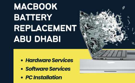 MacBook Battery Replacement in Abu Dhabi - FixSpotElectronics