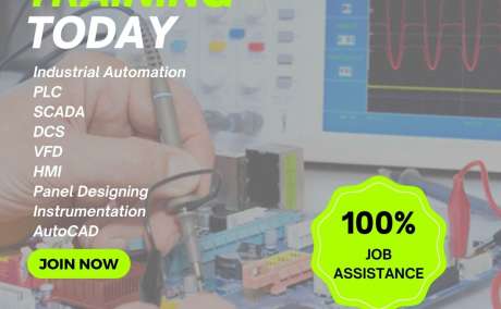 Job Oriented Industrial Automation Training Course for Engineering Students in Delhi