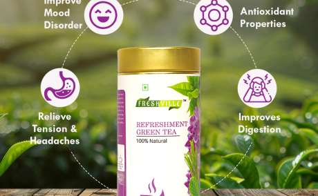 Freshville Lemongrass Tulsi Mint Green Tea