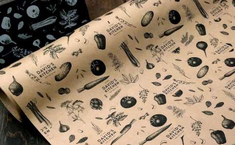 Custom butcher paper