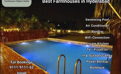 Farmhouse in Hyderabad for family