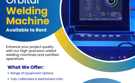 Hire Orbital Welding Machine for Industrial & Pipeline Projects