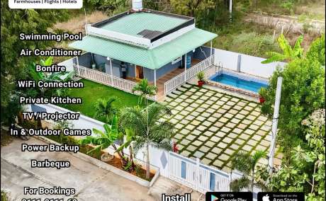 Budget Friendly Farmhouse Rentals for Pool Parties